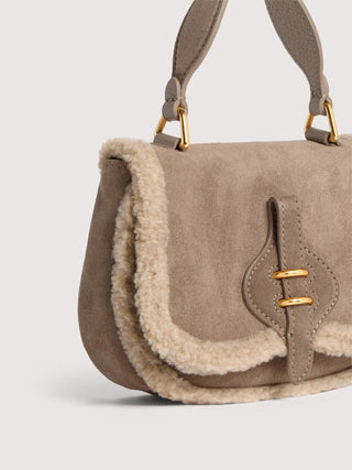 Coccinelle Mavery Suede Ecofur - LNKM StoreCoccinelleHandbag