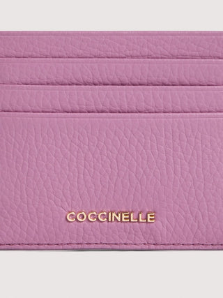 Coccinelle Metallic Soft Card Holder - LNKM StoreCoccinelleCard Holder