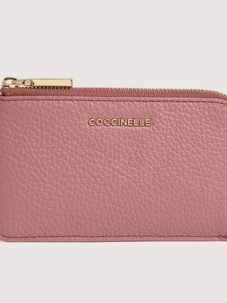 Coccinelle Metallic Soft Card Holder - LNKM StoreCoccinelleCard Holder