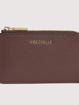 Coccinelle Metallic Soft Card Holder - LNKM StoreCoccinelleCard Holder