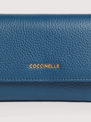 Coccinelle Metallic Soft Medium Wallet - LNKM StoreCoccinelleWallet