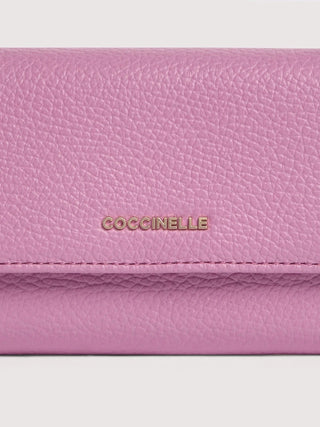 Coccinelle Metallic Soft Medium Wallet - LNKM StoreCoccinelleWallet
