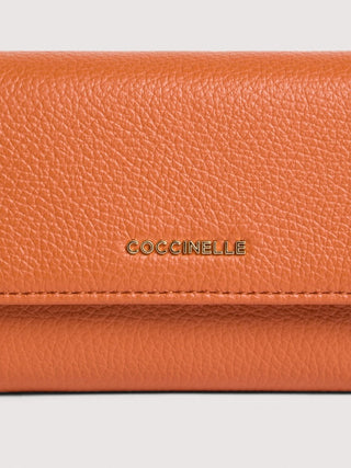 Coccinelle Metallic Soft Medium Wallet - LNKM StoreCoccinelleWallet
