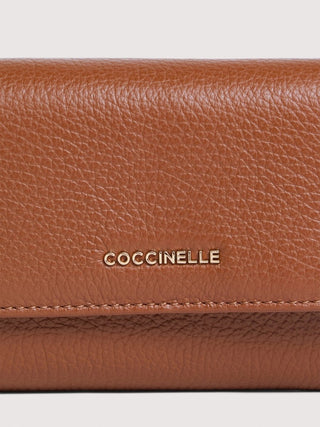 Coccinelle Metallic Soft Medium Wallet - LNKM StoreCoccinelleWallet