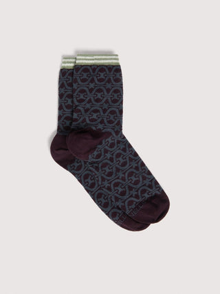 Coccinelle Monogram Bicolor Socks - LNKM StoreCoccinelleSocks