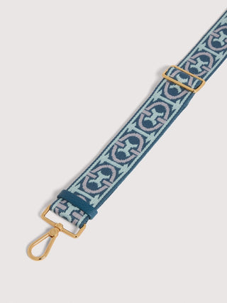 Coccinelle Monogram Tricolor Shoulder Strap with Gold Details - LNKM StoreCoccinelleStrap