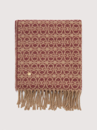 Coccinelle Monogram Wool Scarf - LNKM StoreCoccinelleScarf