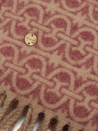 Coccinelle Monogram Wool Scarf - LNKM StoreCoccinelleScarf