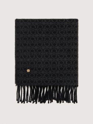 Coccinelle Monogram Wool Scarf - LNKM StoreCoccinelleScarf