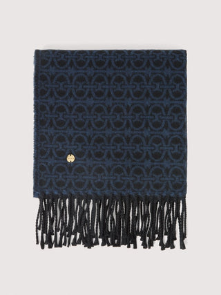 Coccinelle Monogram Wool Scarf - LNKM StoreCoccinelleScarf