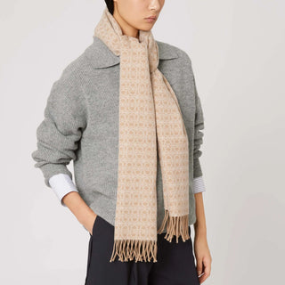 Coccinelle Monogram Wool Scarf - LNKM StoreCoccinelleScarf