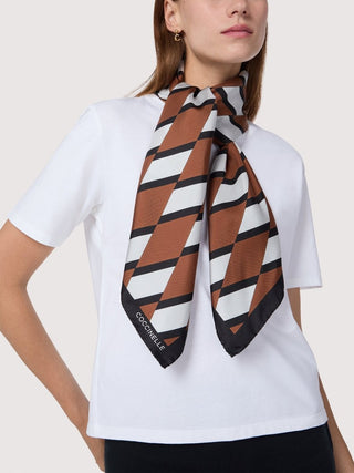 Coccinelle New Geometric Patch Foulard - LNKM StoreCoccinelleFoulard