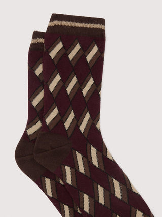 Coccinelle New Geometric Patch Socks - LNKM StoreCoccinelleSocks