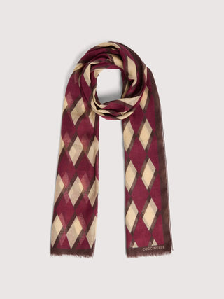 Coccinelle New Geometric Patch Stole - LNKM StoreCoccinelleScarf