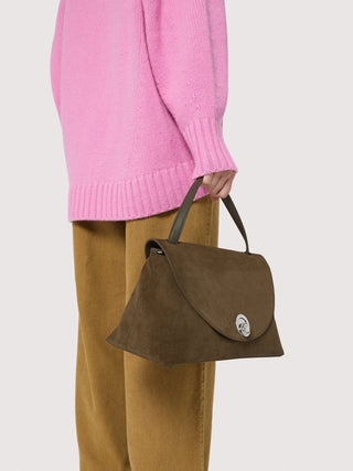 Coccinelle Nikla Suede Bimaterial Large - LNKM StoreCoccinelleHandbag