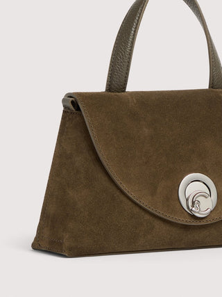 Coccinelle Nikla Suede Bimaterial Small - LNKM StoreCoccinelleHandbag