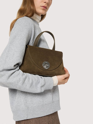 Coccinelle Nikla Suede Bimaterial Small - LNKM StoreCoccinelleHandbag