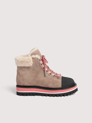 Coccinelle Nora Bimaterial Suede Hiking Boots - LNKM StoreCoccinelleShoes