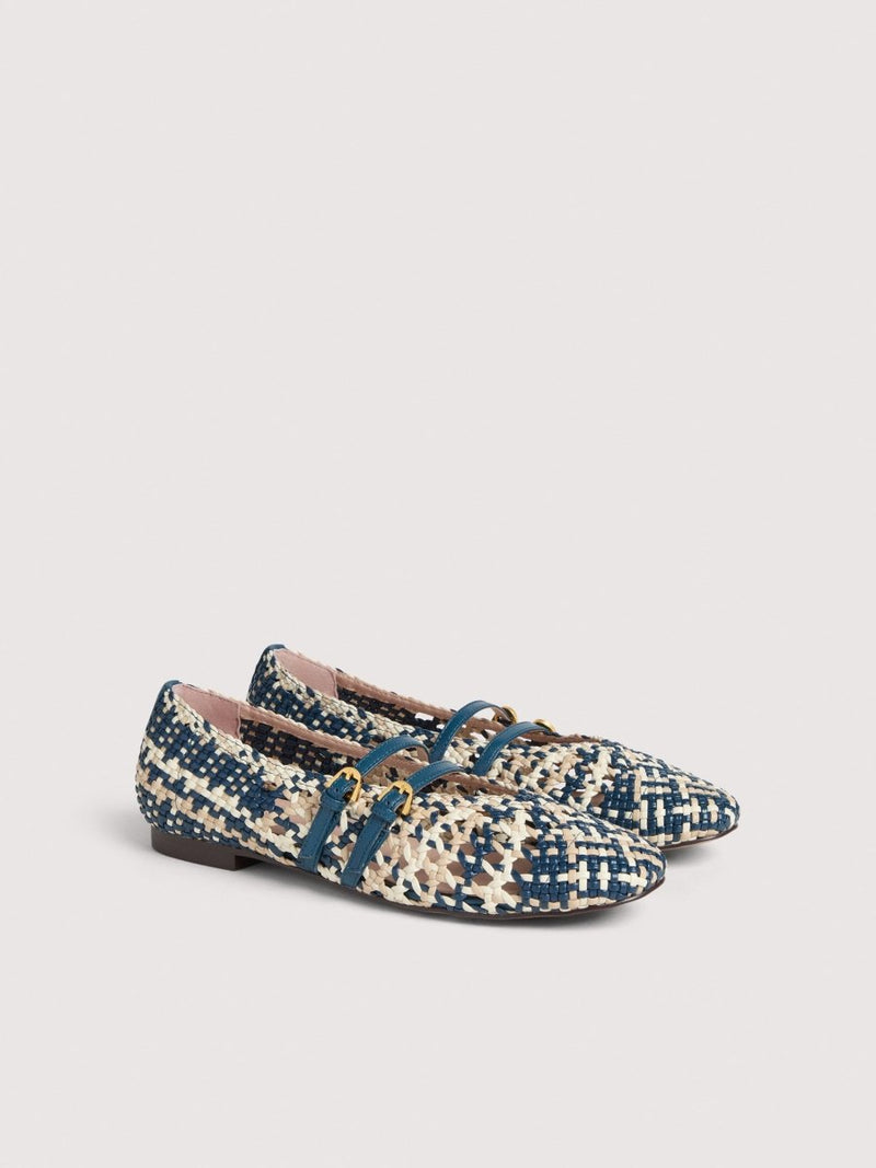 Coccinelle Risako Fisherman Weaving Ballet Flats - LNKM StoreCoccinelleShoes