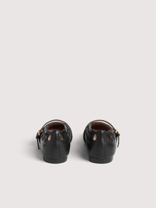 Coccinelle Risako Smooth Monogram Sangallo Ballet Flats - LNKM StoreCoccinelleShoes