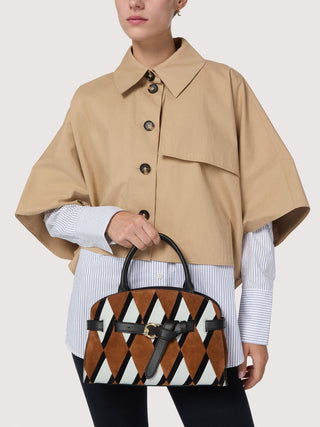 Coccinelle Sabine New Geometric Patch Small - LNKM StoreCoccinelleHandbag