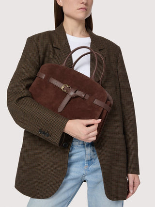 Coccinelle Sabine Suede Bimaterial Medium - LNKM StoreCoccinelleHandbag