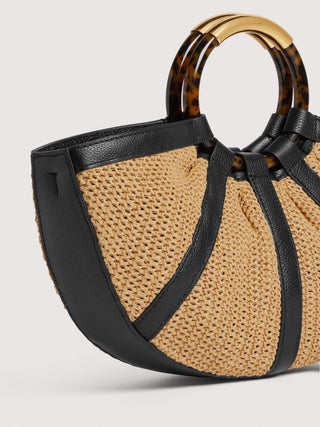 Coccinelle Shell Straw Medium - LNKM StoreCoccinelleHandbag