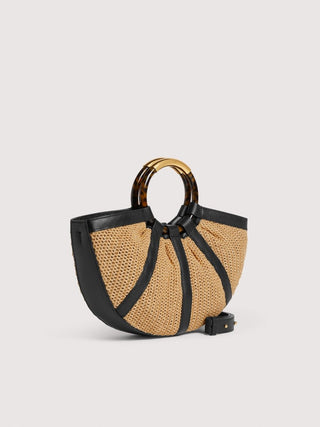 Coccinelle Shell Straw Medium - LNKM StoreCoccinelleHandbag