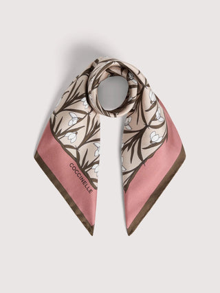 Coccinelle Snowdrop Wallpaper Small Foulard - LNKM StoreCoccinelleFoulard