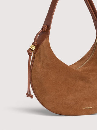 Coccinelle Thess Suede Medium - LNKM StoreCoccinelleHandbag