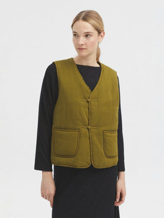 Cotton Padded Vest - LNKM StoreNice Things Paloma SGilet