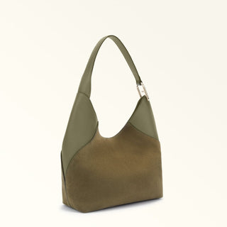 Furla Lara Shoulder Bag M Suede - LNKM StoreFurlaHandbag