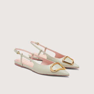 Himma Smooth Slingbacks Ballet Flats - LNKM StoreCoccinelleShoes