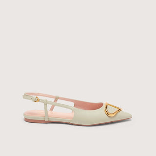 Himma Smooth Slingbacks Ballet Flats - LNKM StoreCoccinelleShoes