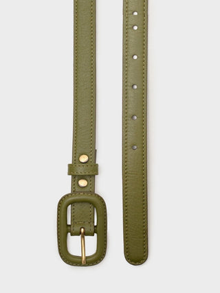 Leather Belt With Lined Buckle - LNKM StoreNice Things Paloma SBelt