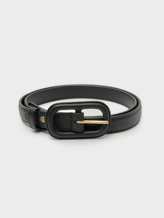 Leather Belt With Lined Buckle - LNKM StoreNice Things Paloma SBelt