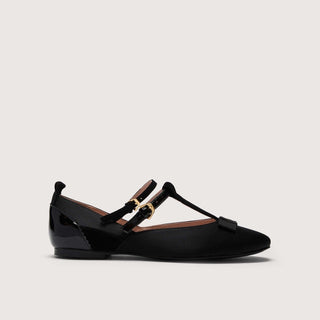 Marcela Multimaterial Ballet Flats - LNKM StoreCoccinelleShoes