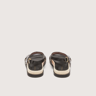 Monogram Ribbon Sandals - LNKM StoreCoccinelleShoes