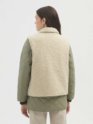 Padded Jacket With Removable Sheep Vest - LNKM StoreNice Things Paloma SCoat