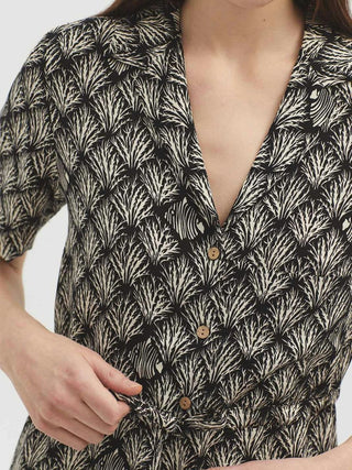 Seagrass Print Shirt Dress - LNKM StoreNice Things Paloma SDress