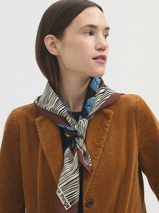 Woodgrain And Forest Print Scarf - LNKM StoreNice Things Paloma SScarf