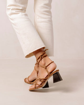 Goldie Tan Sandals - LNKM StoreAlohasShoes