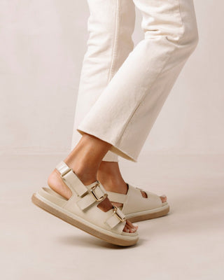 Harper Ivory Sandals - LNKM StoreAlohasShoes