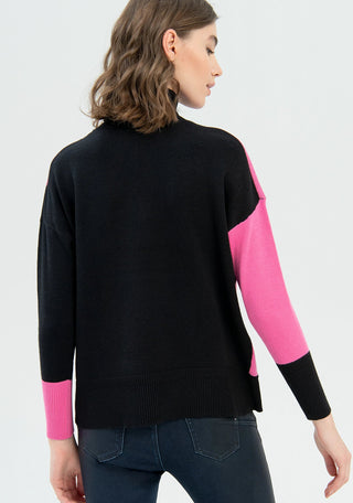 Knitwear Over Fit With Logo Jacquard - LNKM StoreFracominaSweater