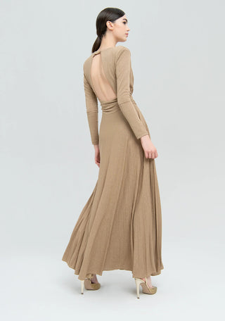 Long Dress Slim Fit Made In Lurex - LNKM StoreFracominaDress