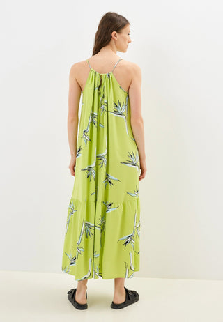 Long Dress With Flowery Pattern - LNKM StoreFracominaDress