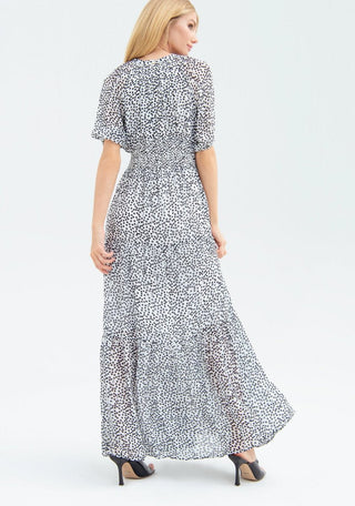Long Dress With Polka Dots Pattern - LNKM StoreFracominaDress