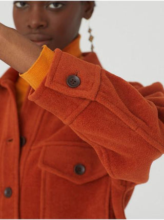 Oversized Jacket In Boiled Wool - LNKM StoreNice Things Paloma SJacket