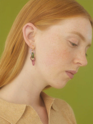 Ring And Semiprecious Stones Earrings - LNKM StoreNice Things Paloma SEarrings