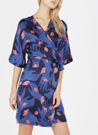 Shells Collection Print Crossed Dress - LNKM StoreNice Things Paloma SDress